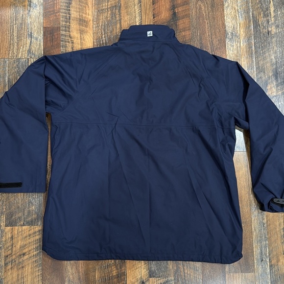 Sperry Top-Sider Navy Rain Jacket - Picture 8 of 8